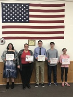 VFW Honors Teacher & Students